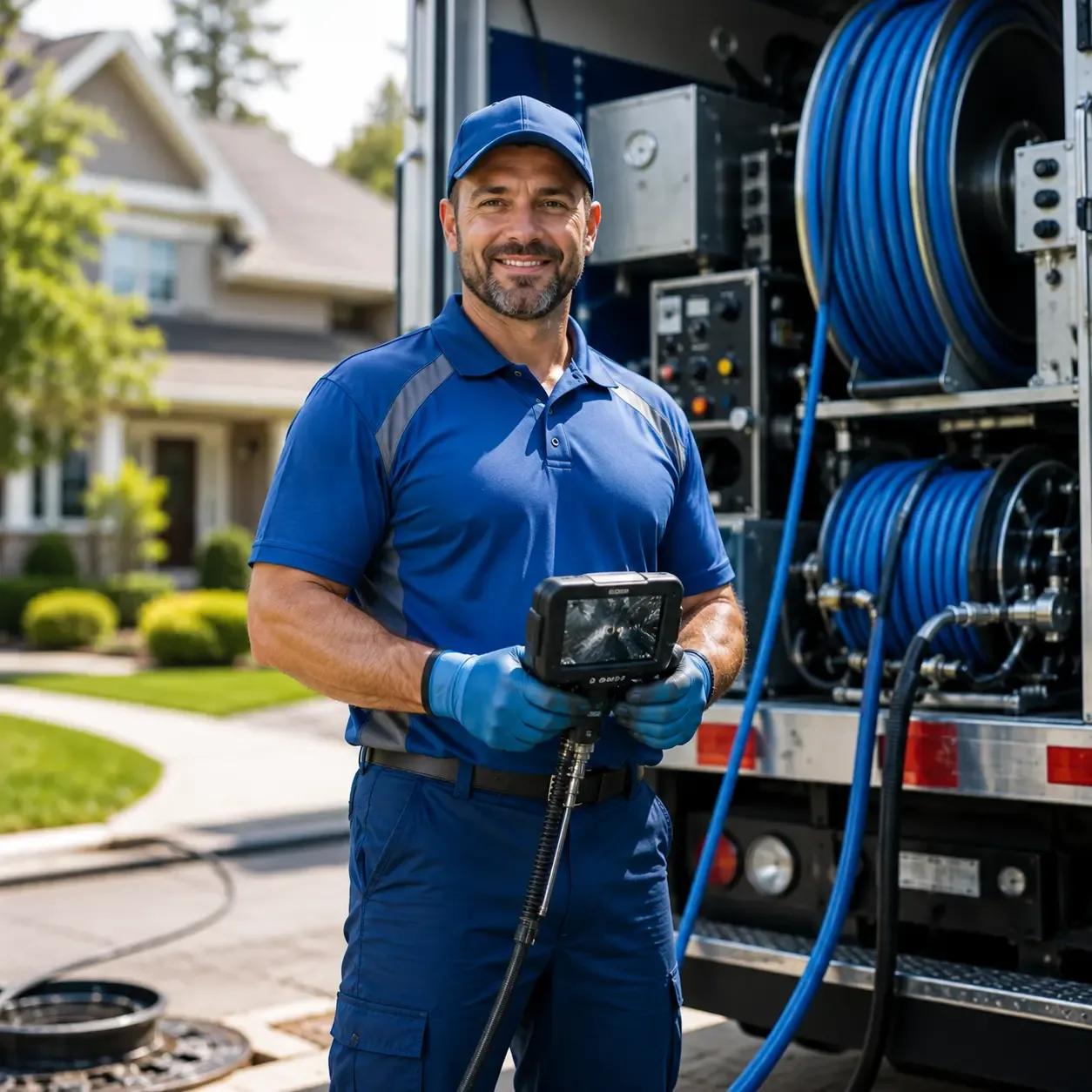 Local outdoor drain cleaning specialists in Lovelady, TX